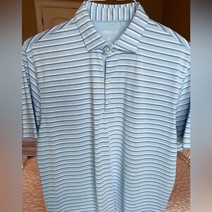 Men’s Johnnie-O Striped Performance Polo M